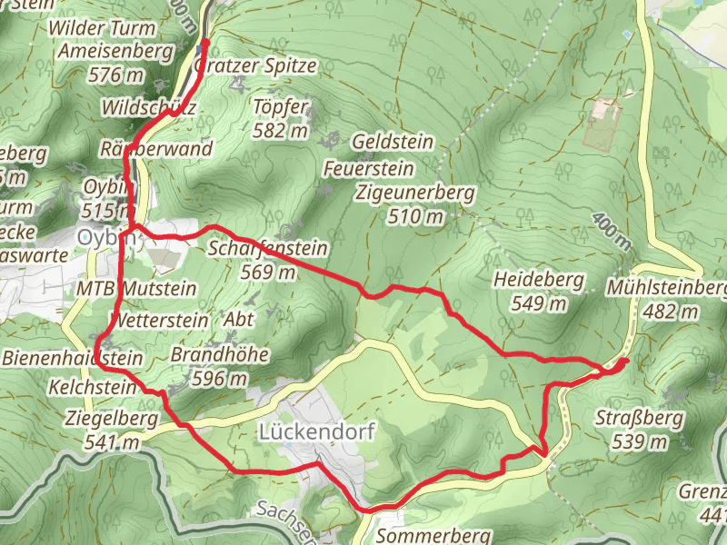 Kümmelwiesenweg and Fuerstensteg LoopLoop