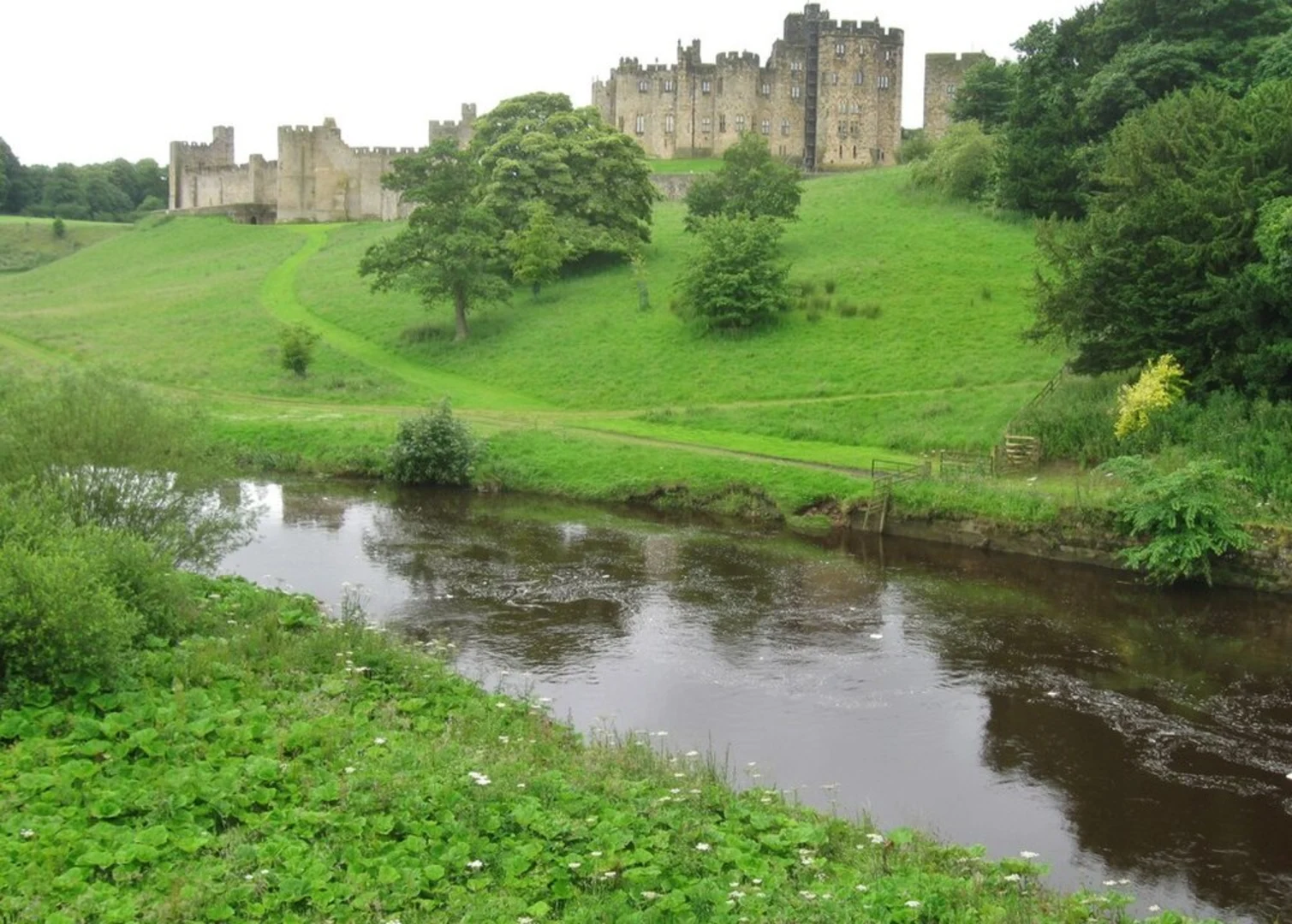 An image depicting the trail Alnwick and its surrounding area.