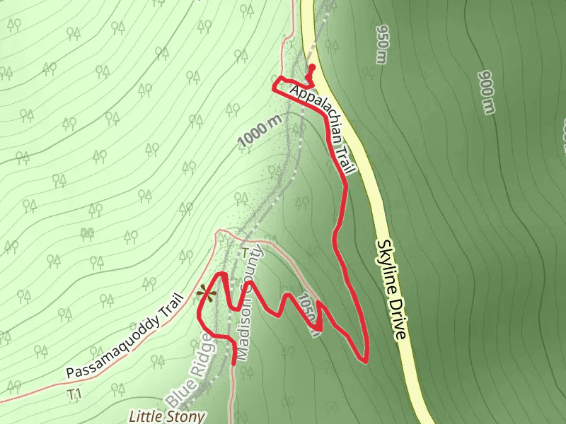 Little Stony Man via Appalachian Trail