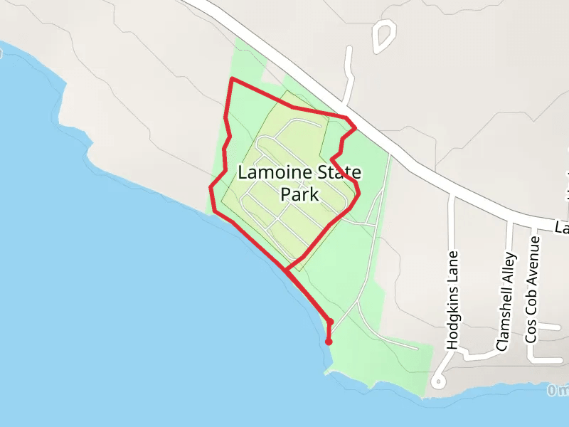 Lamoine State Park Campground Loop