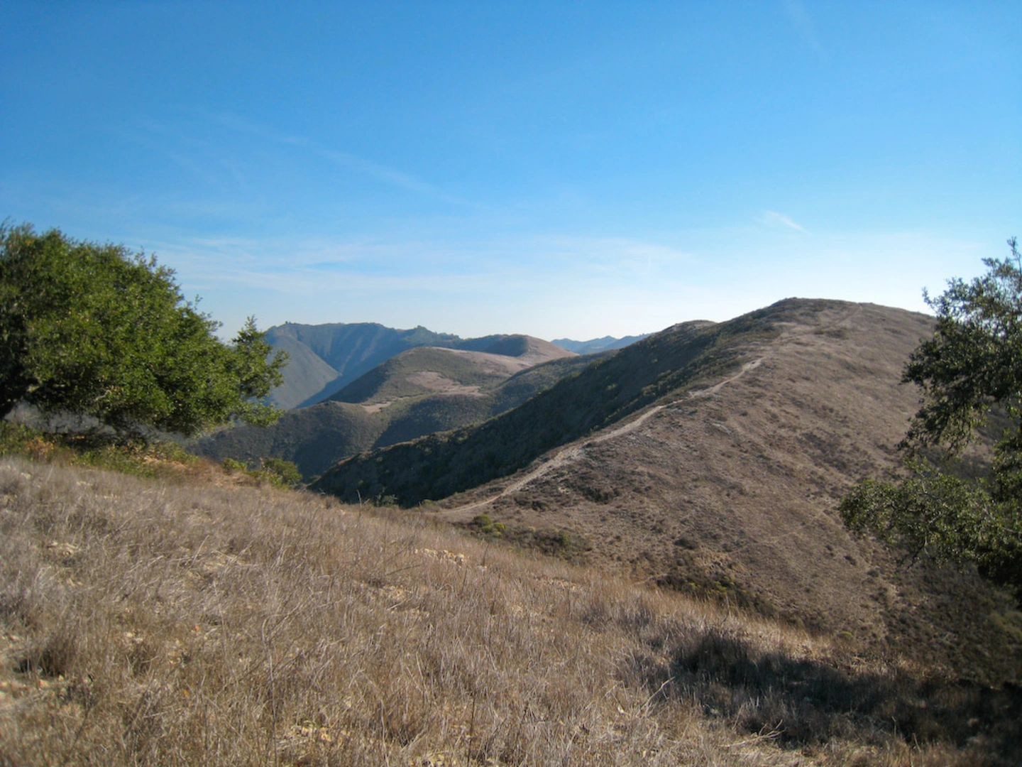 An image depicting the trail Oats Peak Alan Peak via New Oats Peak Trail and its surrounding area.