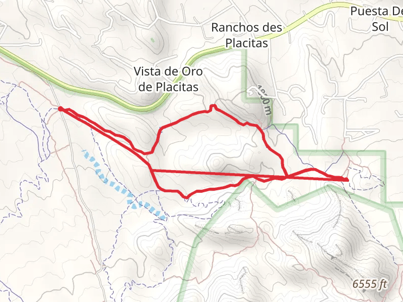 Chalk Dust and Strip Mine Loop Trail