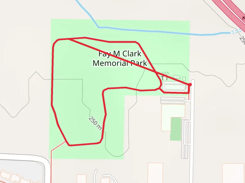 Fay M Clark Memorial Park Loop