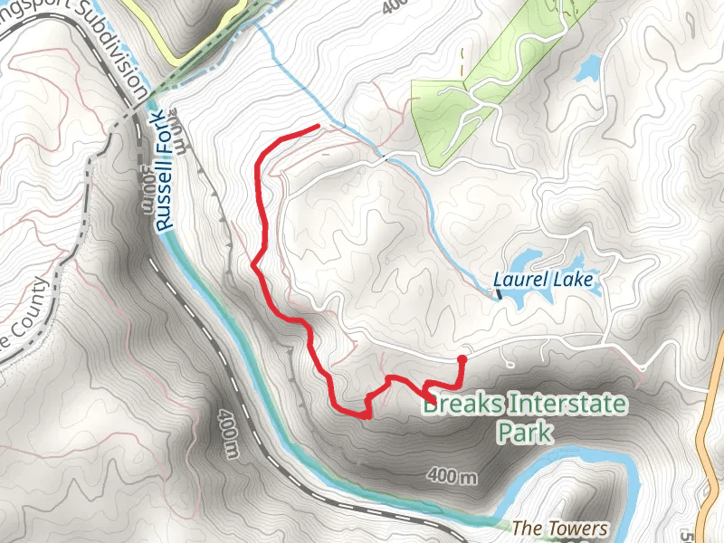 Laurel Branch via Prospector Trail