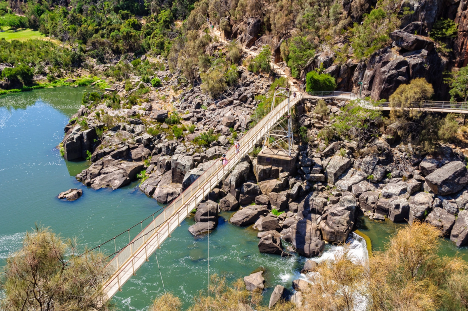 An image depicting the trail Duck Reach Trail and its surrounding area.