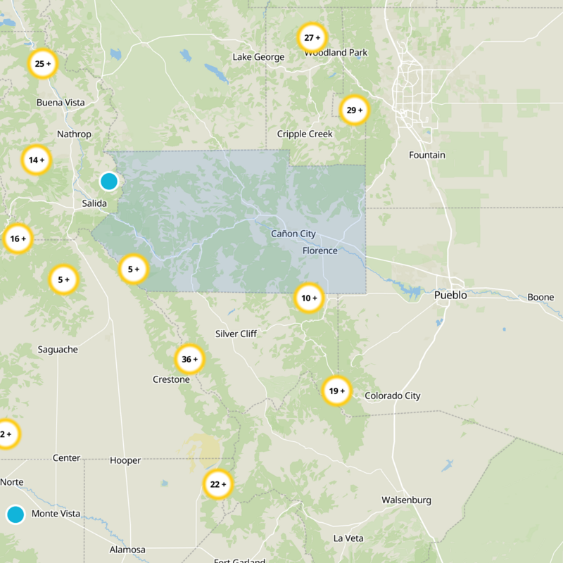 Fremont County Static Map