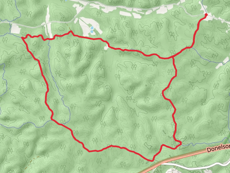 Connector N-S, Telegraph and Artillery Loop Trail