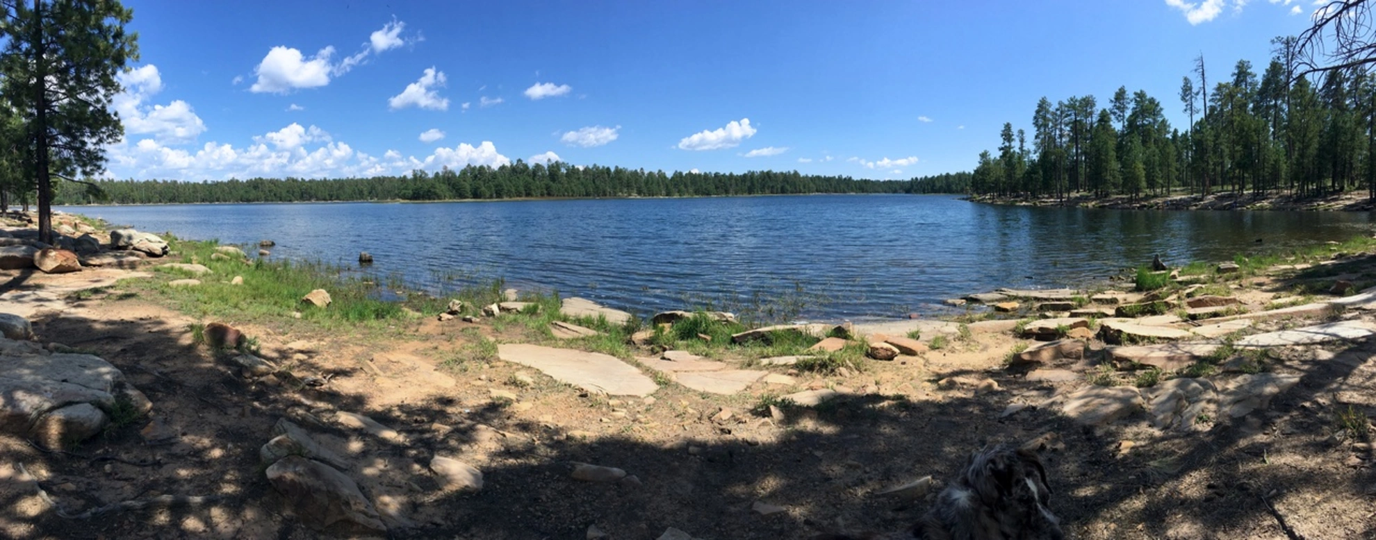 An image depicting the trail Fisherman Trail and its surrounding area.