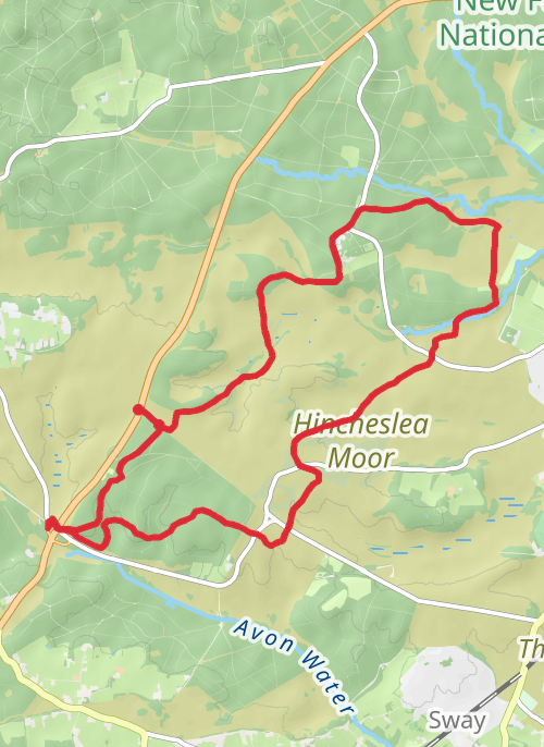 New forest 20k mobile static map