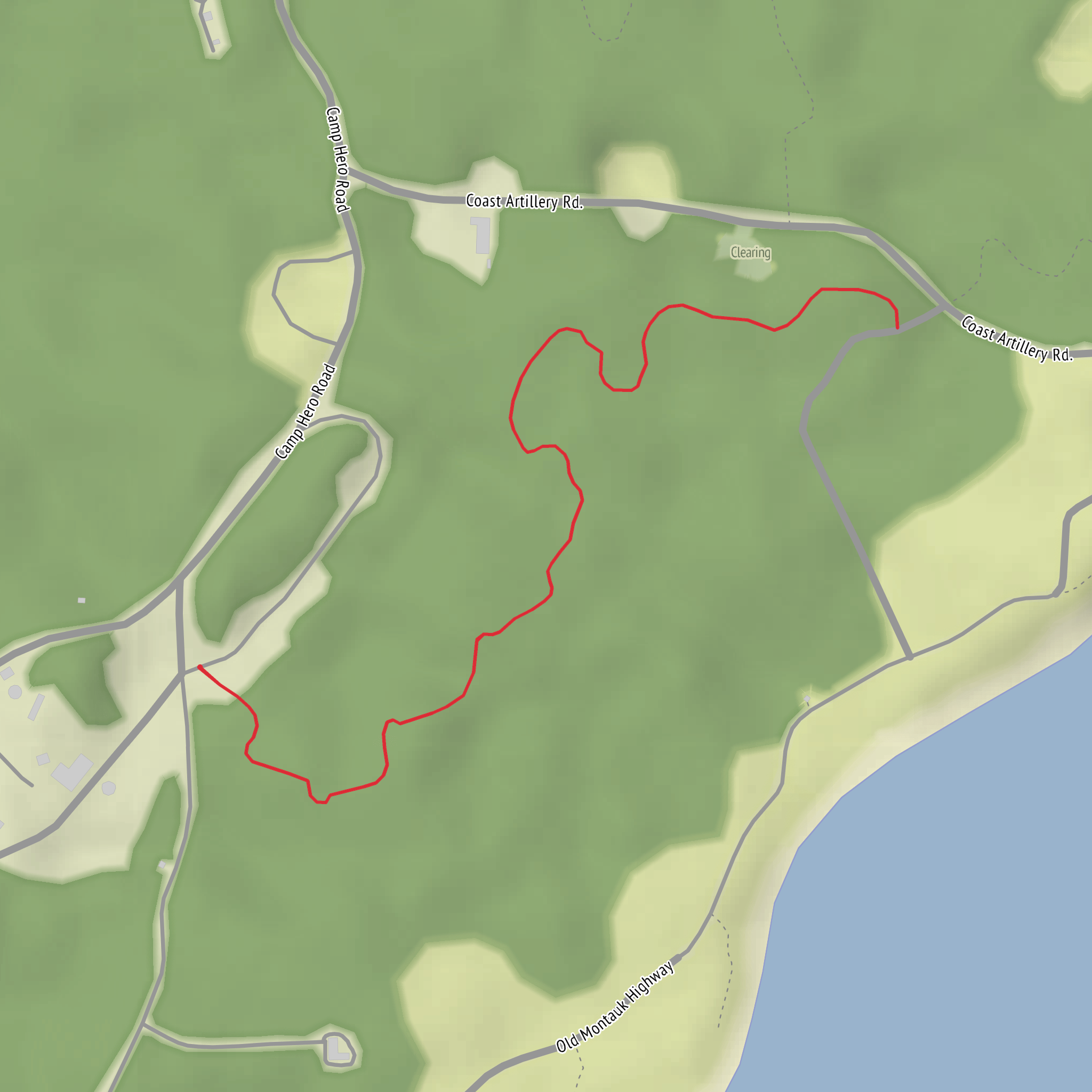 Battery 113 Trail mobile static map