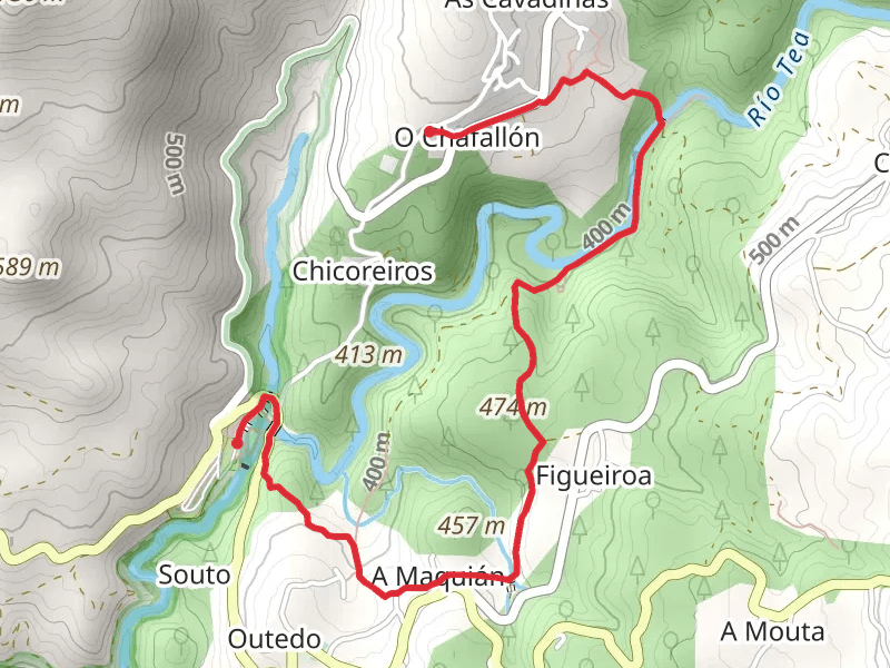 Path of Os Carranos PR G 95