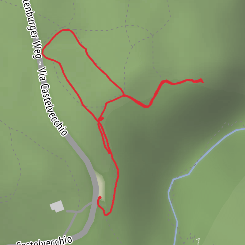 A map preview of the recording Caldaro sulla Strada del Vino Hiking.