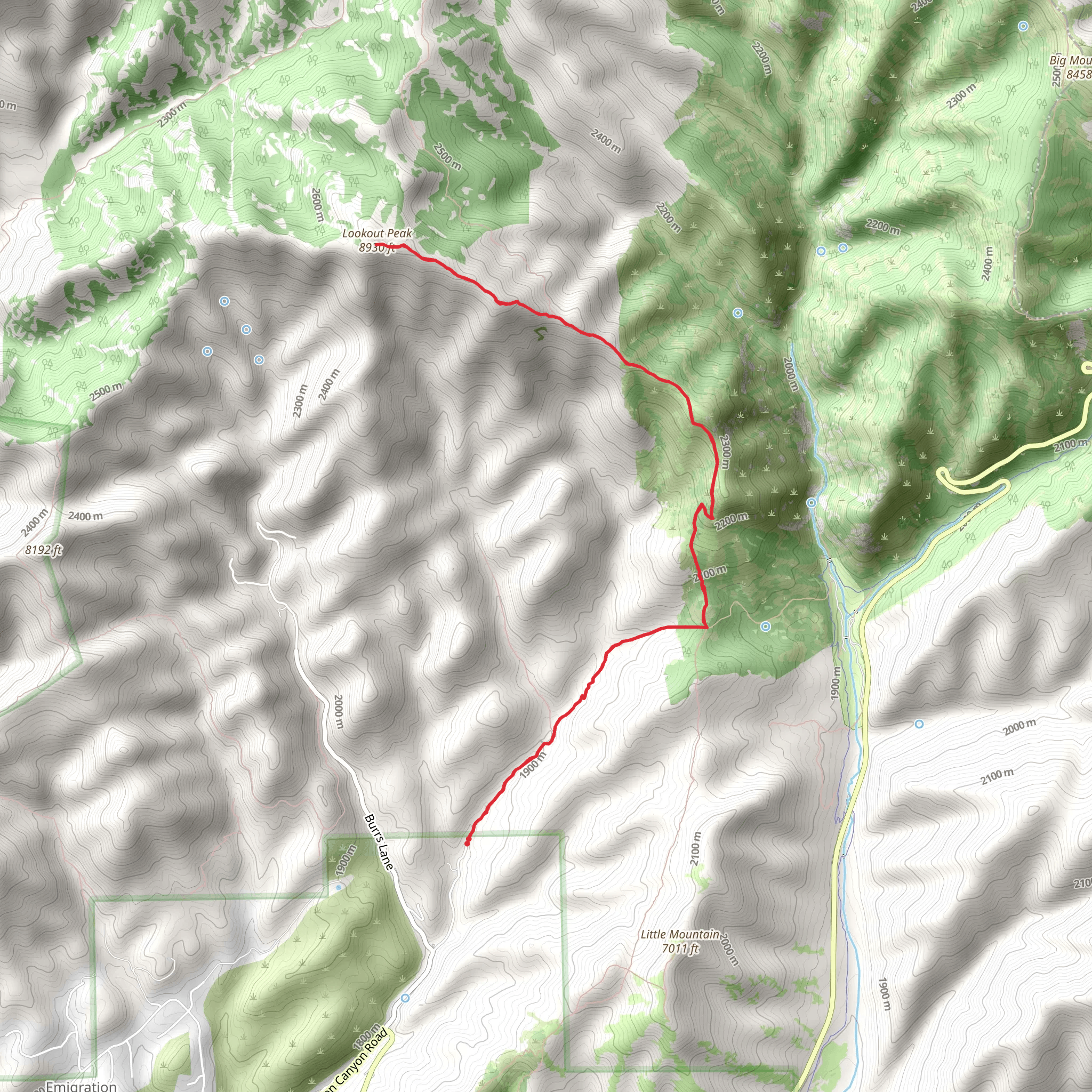 Killyon Canyon Trail and Lookout Peak Trail | Salt Lake County | Utah