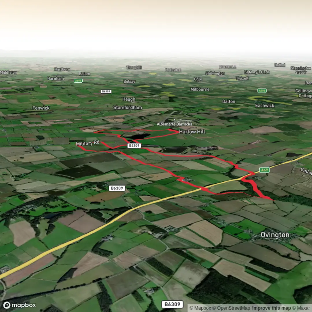 An image depicting the trail Whittle Dene Reservoirs circular 2026 and its surrounding area.