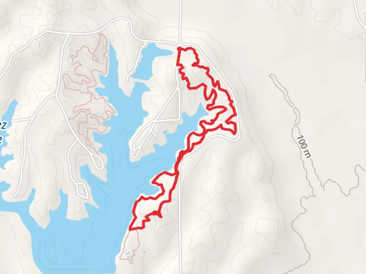An image depicting the trail Nester Loop Trail - Old Natchez Trace Lake and its surrounding area.