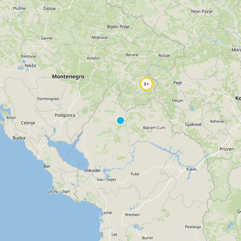 Shkodër Static Map