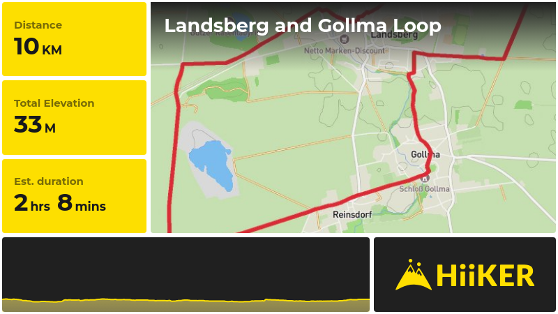 Landsberg and Gollma Loop | Saalekreis | Germany