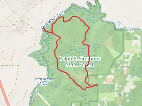 Ralph E Simmons Memorial State Forest Loop Trail