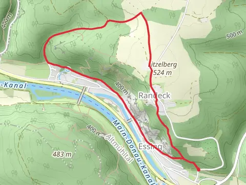 Rundweg Essing Loop