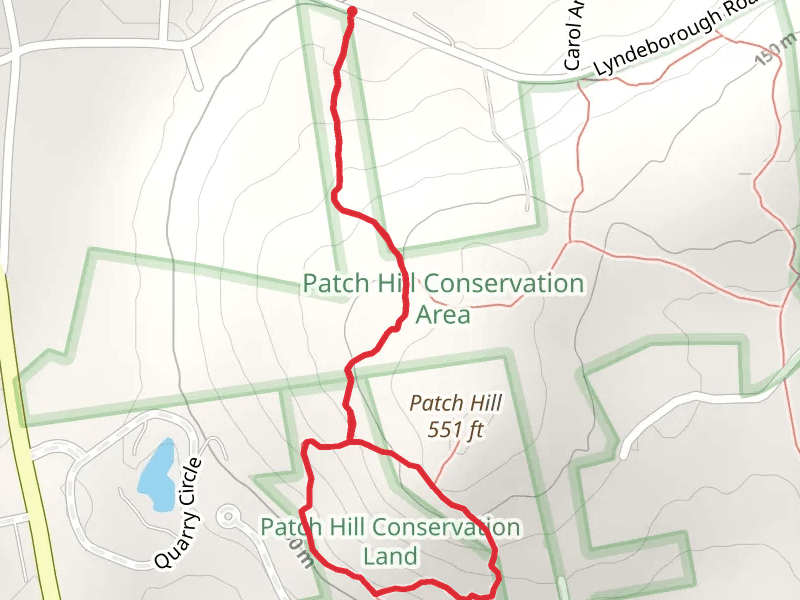 Patch Hill Conservation Land Loop Trail
