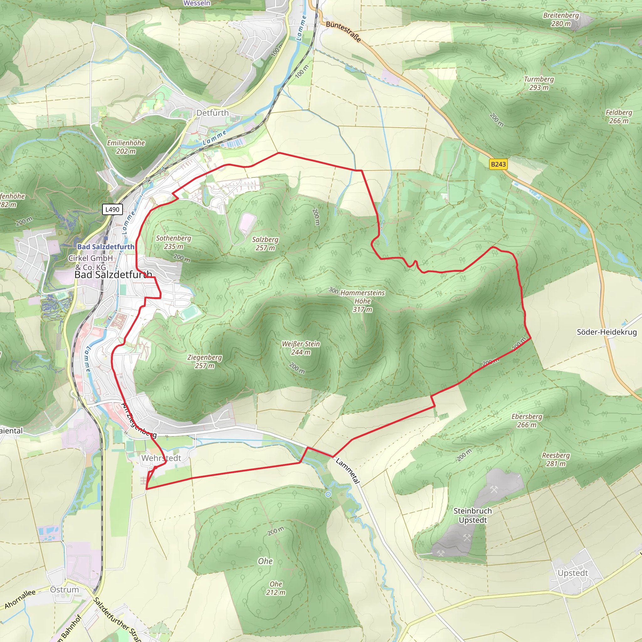 Wehrstedt Circle mobile static map