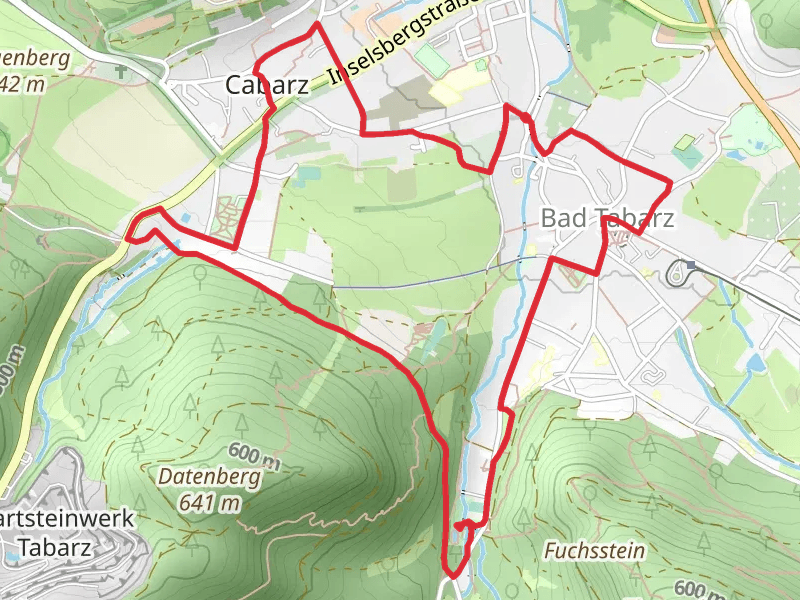 Kneipp-Kuranlage Arenarisquelle via Panorama Rundweg