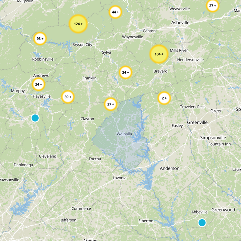 Oconee County Static Map