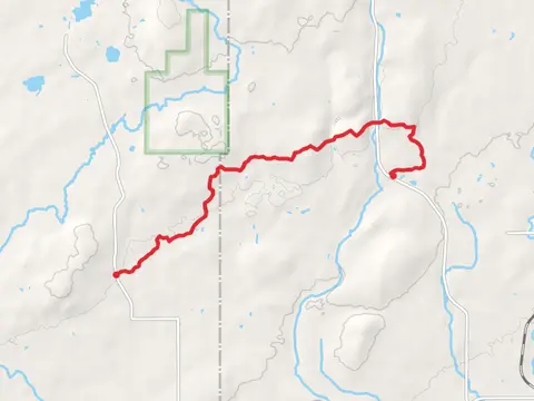 McCarthy Creek and Superior Hiking Trail