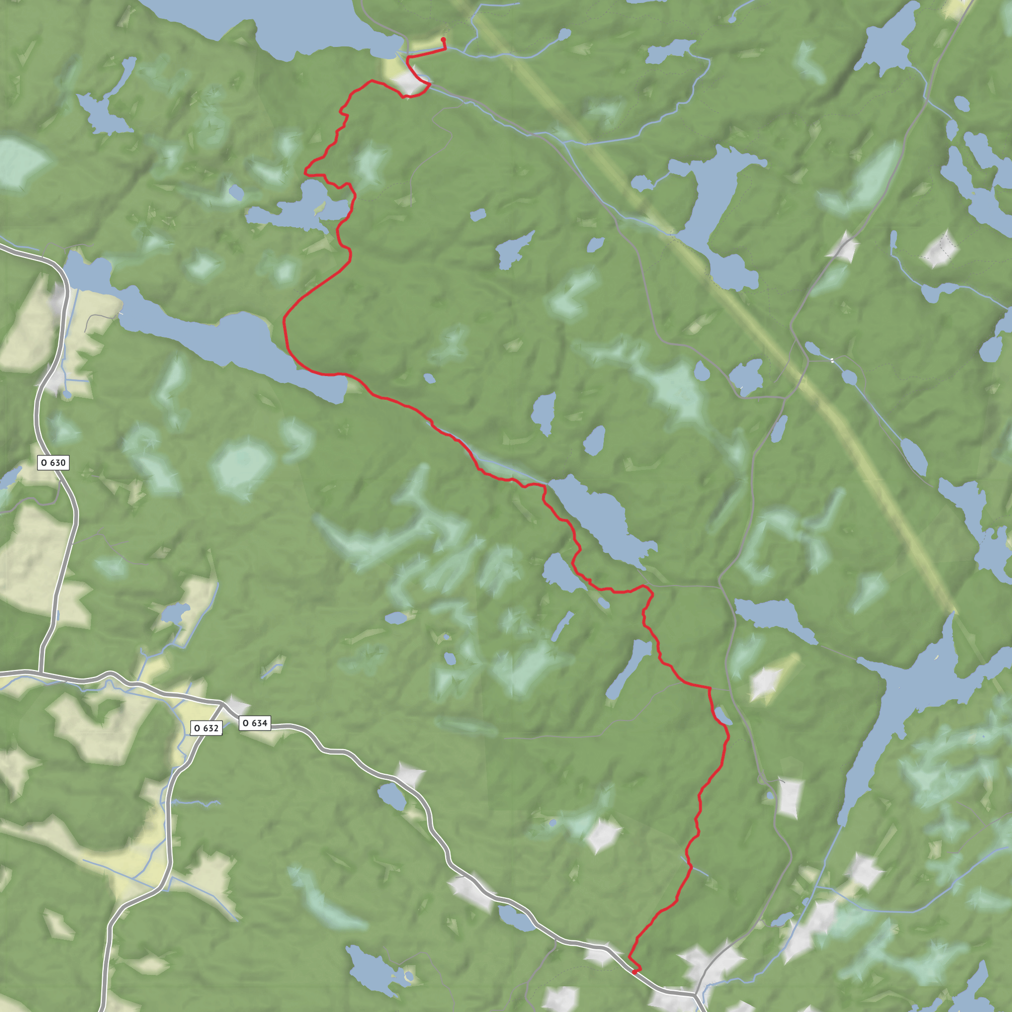 Bohusleden Stage 20 mobile static map