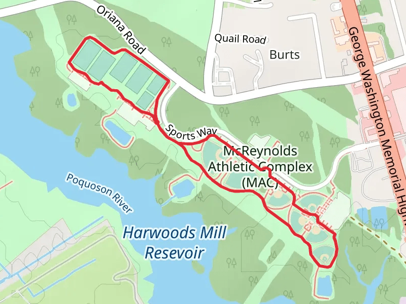 Harwood Mills Park Loop