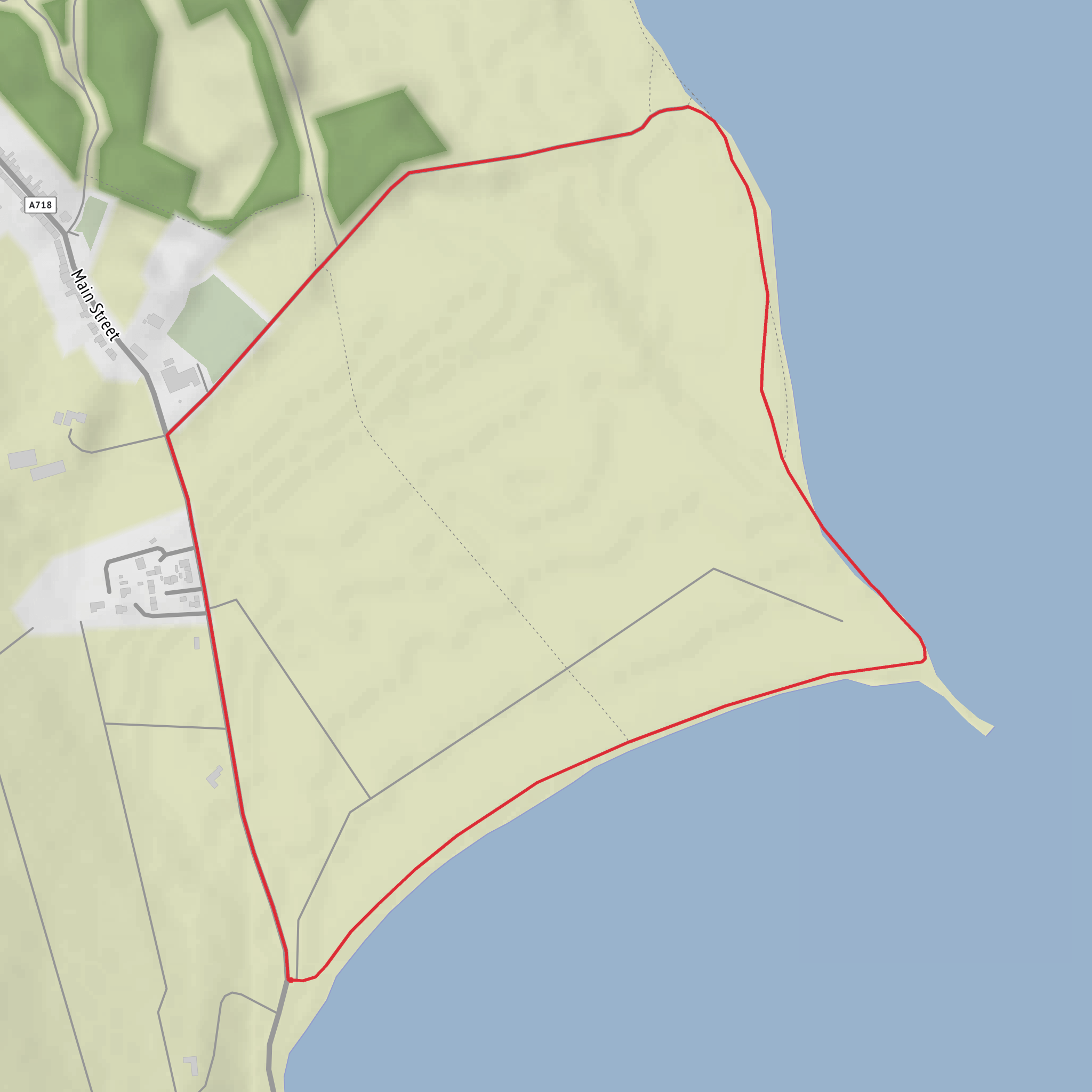 Wig Sands Circular Walk mobile static map