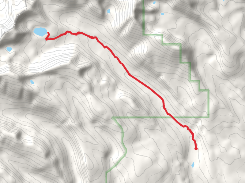 Upper Seymour Lake via CDT