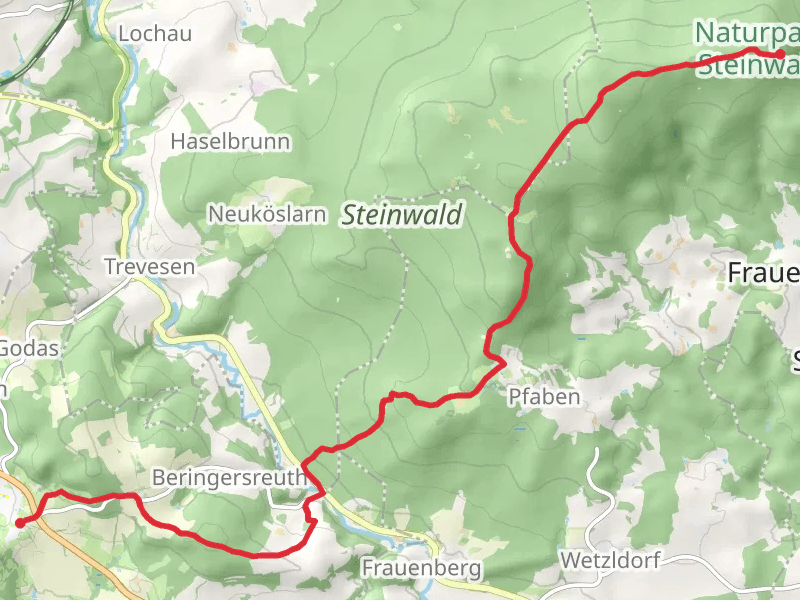 Waldeck to Ruine Weibenstein Walk
