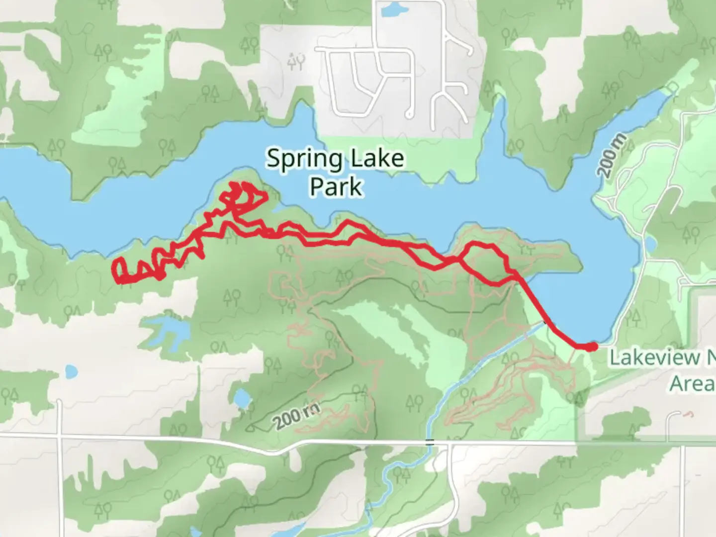 An image depicting the trail Fox Loop Trail and its surrounding area.