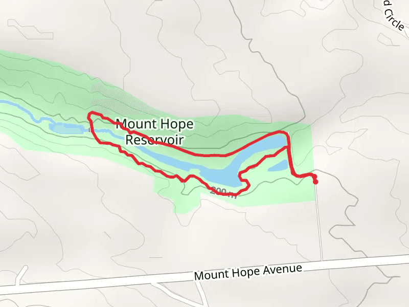 Mount Hope Reservoir Loop