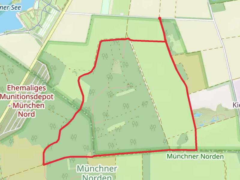 Mallertshofer Holz mit Heiden Loop