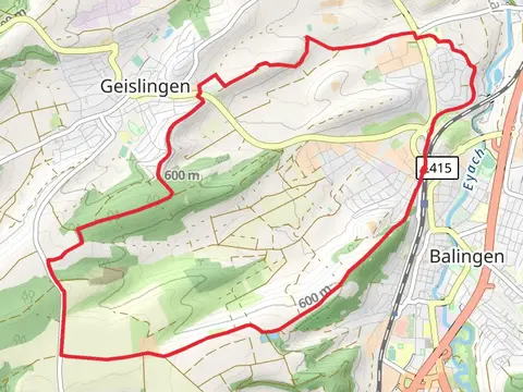 Balingen to Geislingen Loop