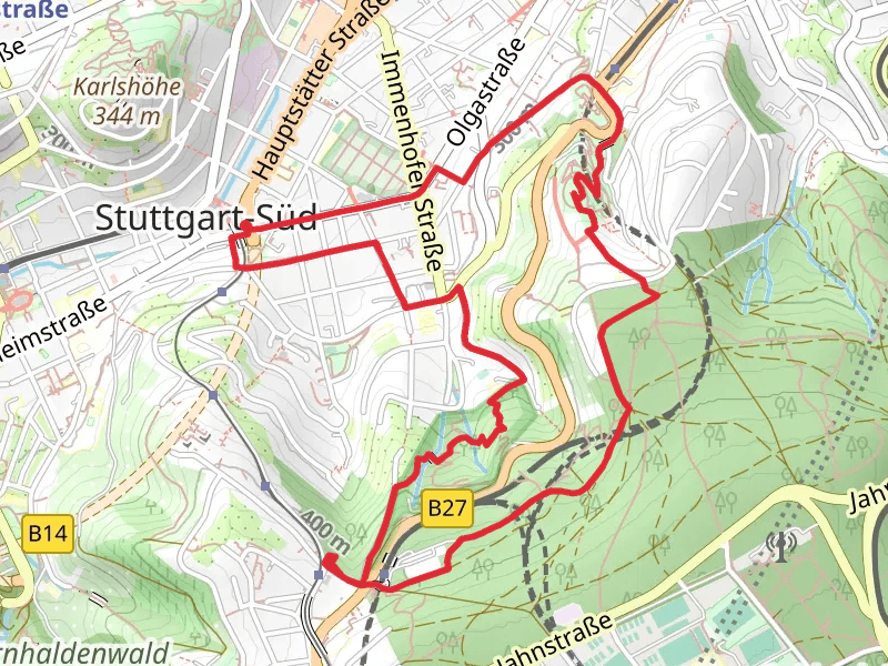 Weißenburg via Königsträßle