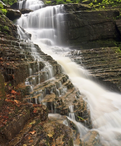Lye Brook Falls Trail