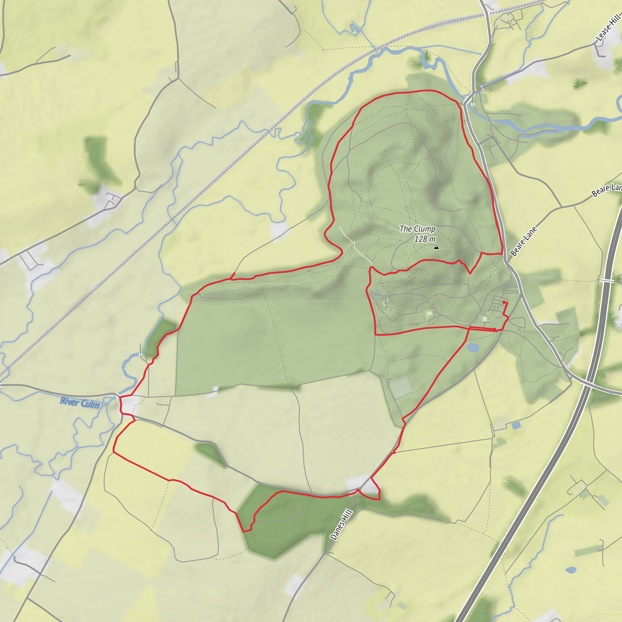 killerton and the Wider Estate mobile static map