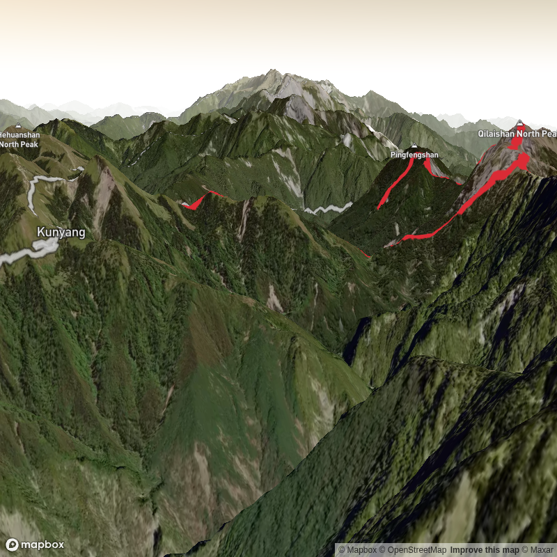 Qilai Shan North Peak
