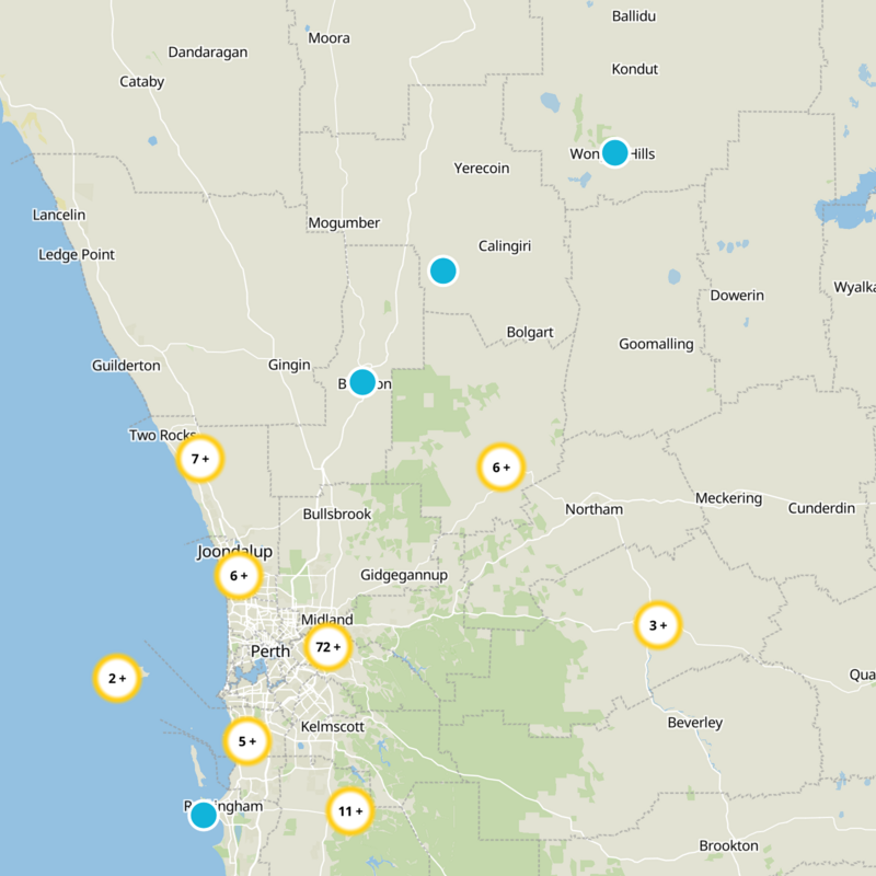 Toodyay Static Map