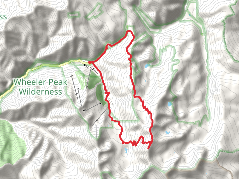 Fraser Mountain, Bull of the Woods and Wheeler Peak Loop