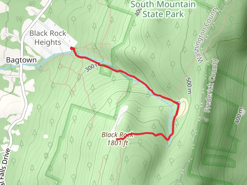 Black Rock via Thurston Griggs Trail