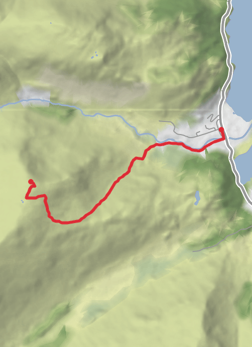 Glenridding Horseshoe - Part 2 mobile static map