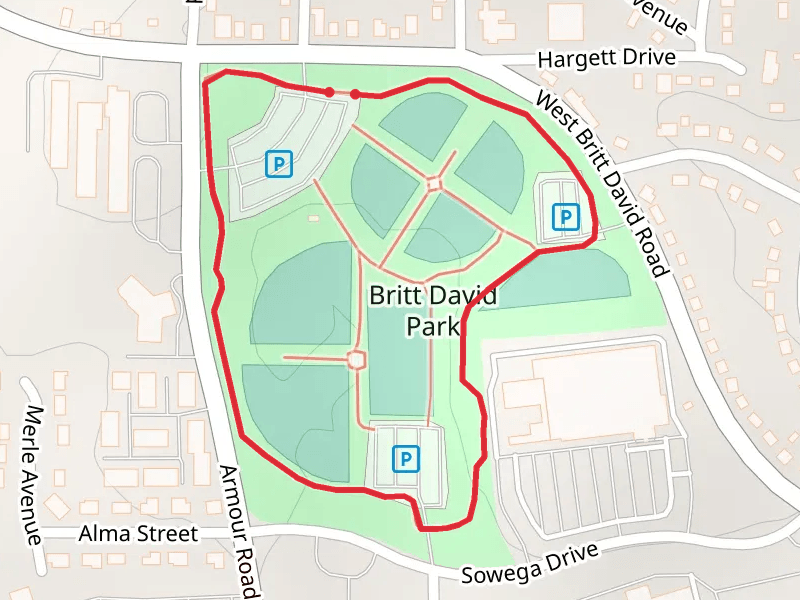 Britt David Park Loop