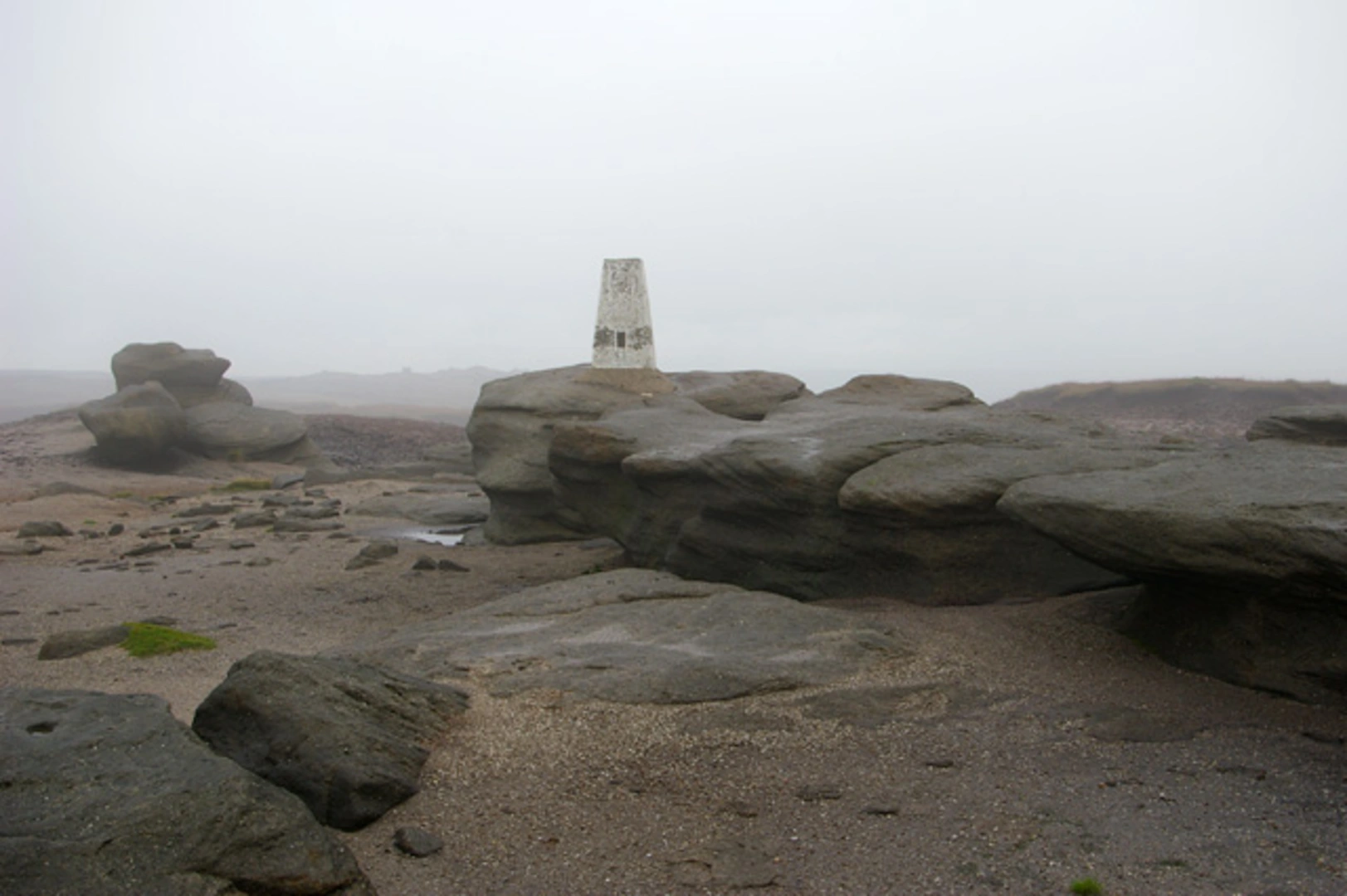 An image depicting the trail Kinder Low, Bleaklow, Higher Shelf Stones and Kinder Reservoir Loop from Hayfield and its surrounding area.