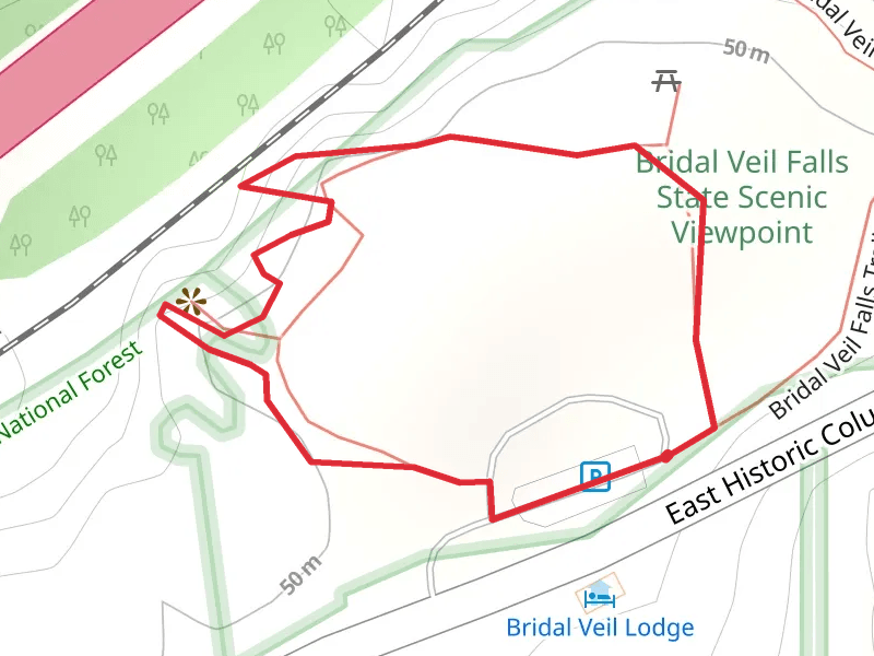 Bridal Veil Overlook Loop Trail
