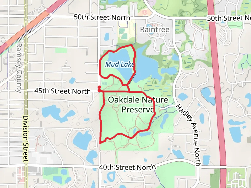 Oakdale Nature Preserve and Mud Lake Loop