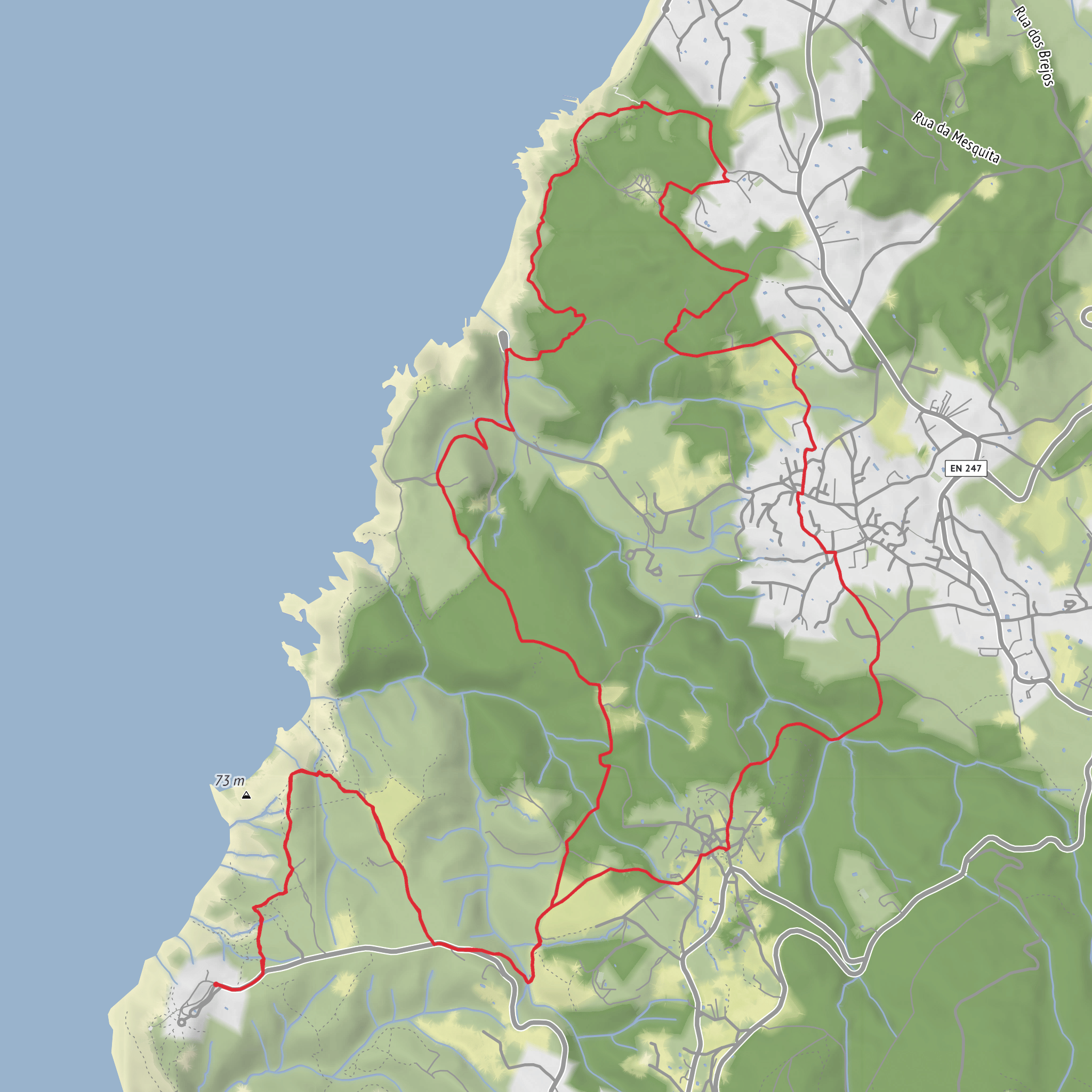 PR7 - SNT - Cabo da Roca mobile static map